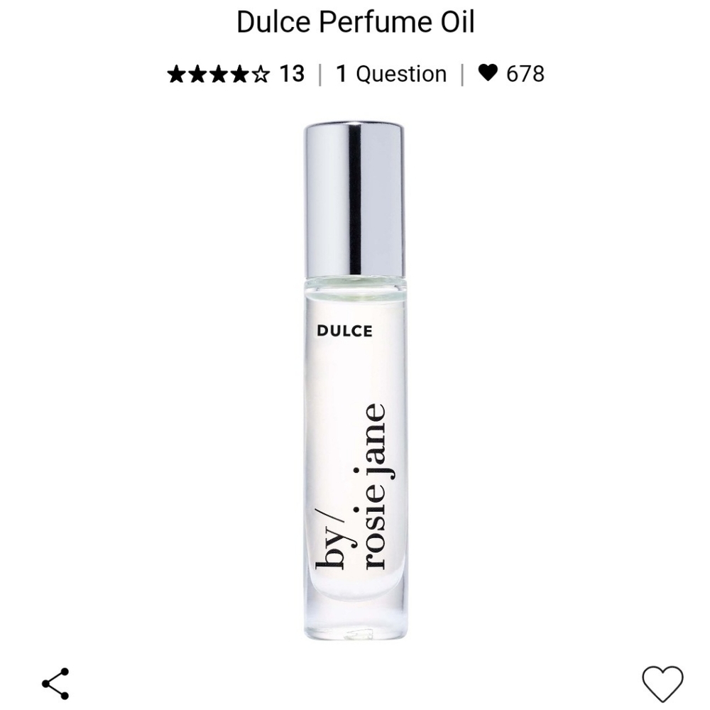 Dolce by Rosie Jane perfume oil
